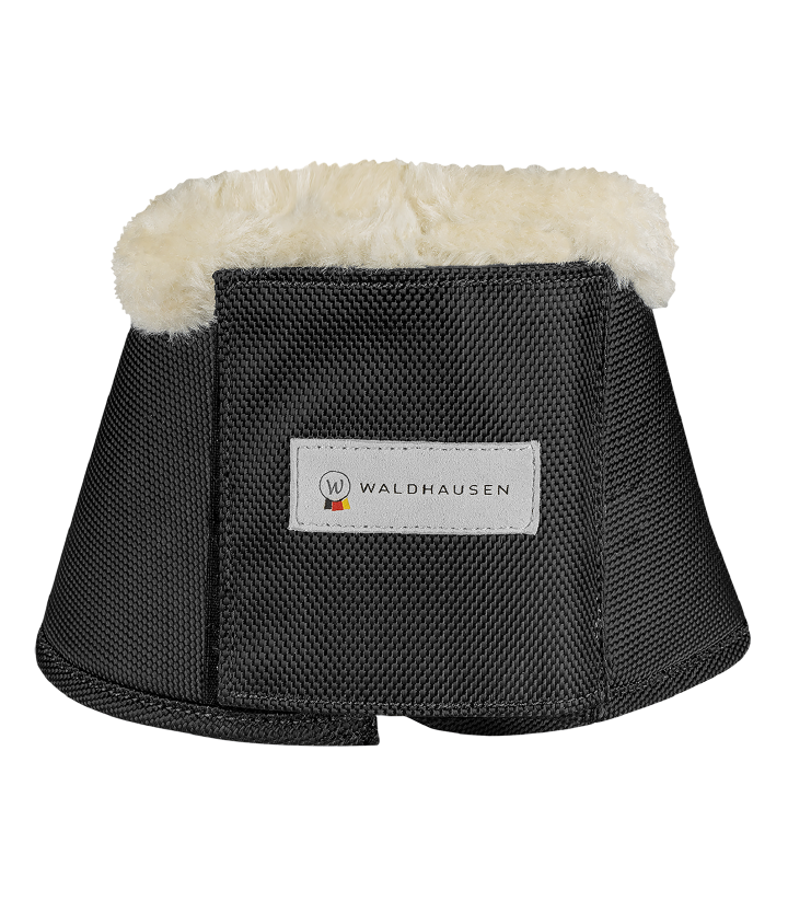 WALDHAUSEN Hufglocke Comfort Fur schwarz/natur